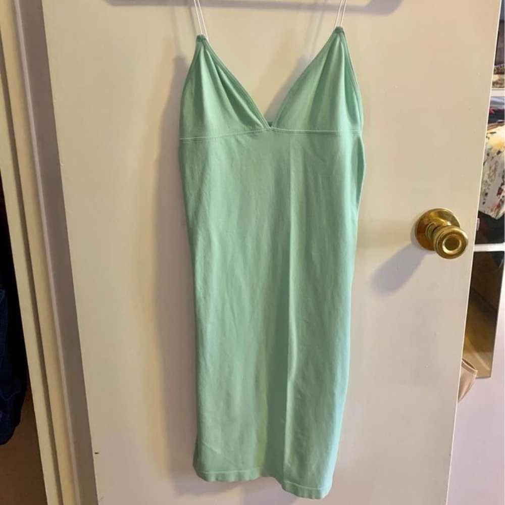 NWOT - FREE PEOPLE Bodycon Teal Slip